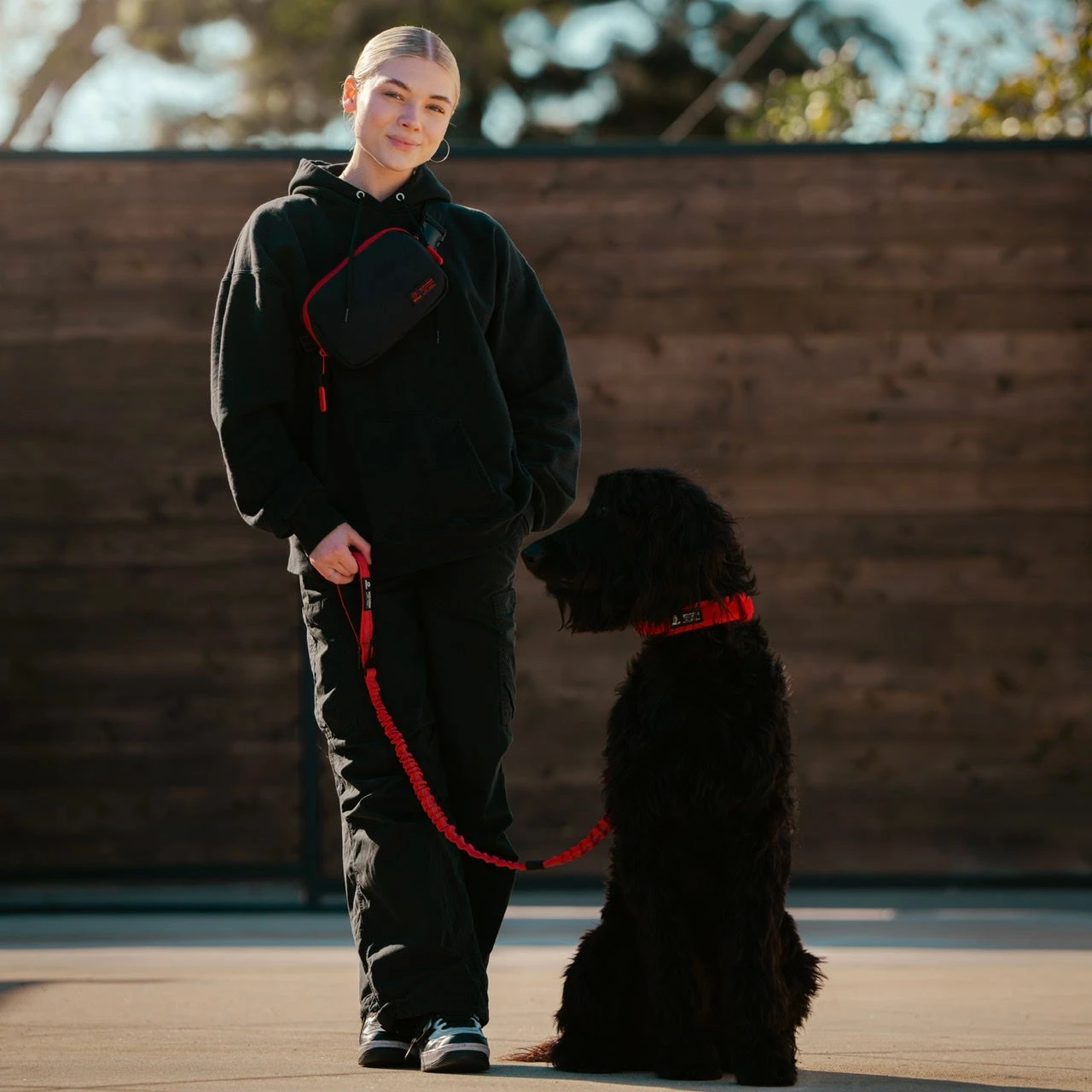 Tactical Nylon Dog Collar Elite Red 4 Tactical Nylon Dog Collar Elite Red - Image 2