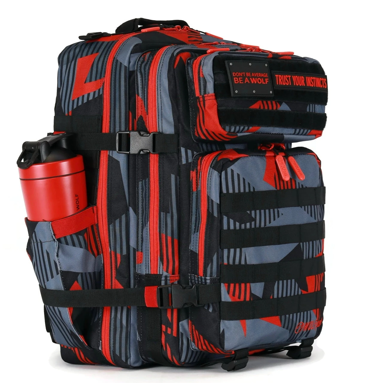 45L Backpack Adrenaline Red 4 45L Backpack Adrenaline Red - Image 2