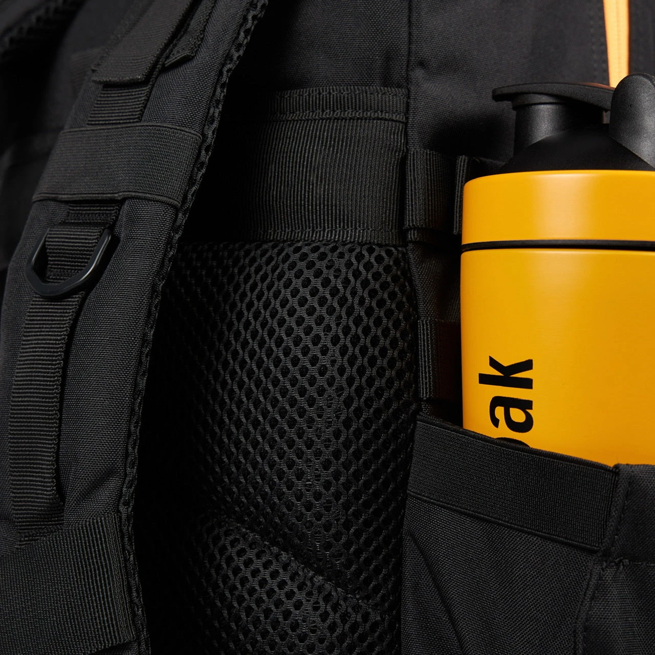 25L Backpack Black Neon Orange 17 25L Backpack Black Neon Orange - Image 15