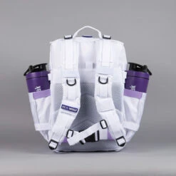 35L Backpack White With Purple Accents -Urban Carry Store 1D2F535A 6E0F 4C31 B3EC 8A0EFEE0F95E