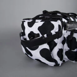 20L Mini Duffle Bag Black White Cow -Urban Carry Store 1F10A19C 0AA2 40B6 8E7F E3EDD3ED30D1