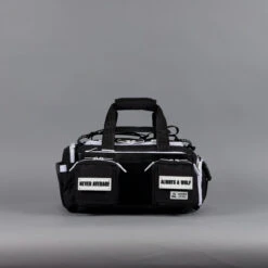 20L Mini Duffle Bag Black With White Accents -Urban Carry Store 20Ls4.30.24 013