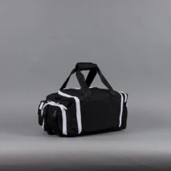 20L Mini Duffle Bag Black With White Accents -Urban Carry Store 20Ls4.30.24 016