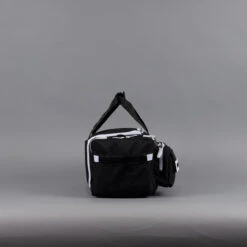 20L Mini Duffle Bag Black With White Accents -Urban Carry Store 20Ls4.30.24 022