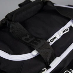20L Mini Duffle Bag Black With White Accents -Urban Carry Store 20Ls4.30.24 033