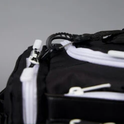 20L Mini Duffle Bag Black With White Accents -Urban Carry Store 20Ls4.30.24 038