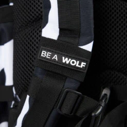 45L Backpack Black White Cow -Urban Carry Store 270A3F50 1B1D 4D7A 9381 F97DCA85990D