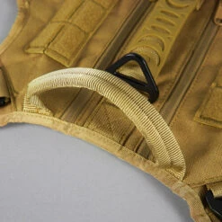 Khaki Tactical Dog Vest Harness -Urban Carry Store 3C55BD22 D3C3 4E77 8E58 CE5A6F09BBF1