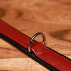 Luxury Dog Collar Burgundy Red & Black -Urban Carry Store 3FA1DEE8 EDAA 42F1 B2C3 80CAF7F48FCF