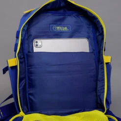 35L Backpack Blue Yellow Accents -Urban Carry Store 400C0FF6 F0BD 44FF 995B D289167B8BD7