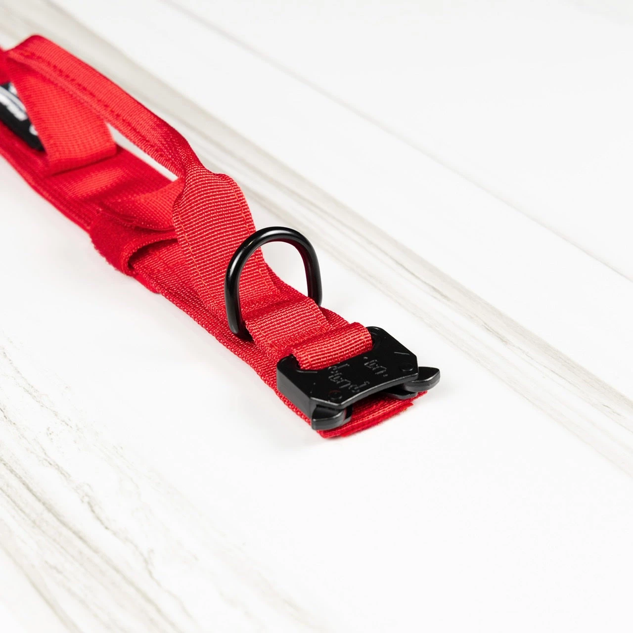 Tactical Nylon Dog Collar Elite Red 7 Tactical Nylon Dog Collar Elite Red - Image 5