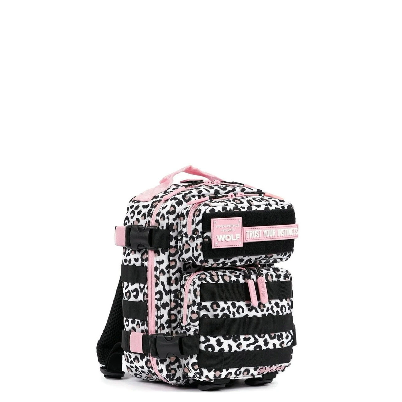 9L Backpack Mini Leopard Pink Zip 3 9L Backpack Mini Leopard Pink Zip