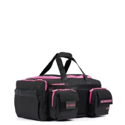40L Ultimate Duffle Bag Black Neon Pink