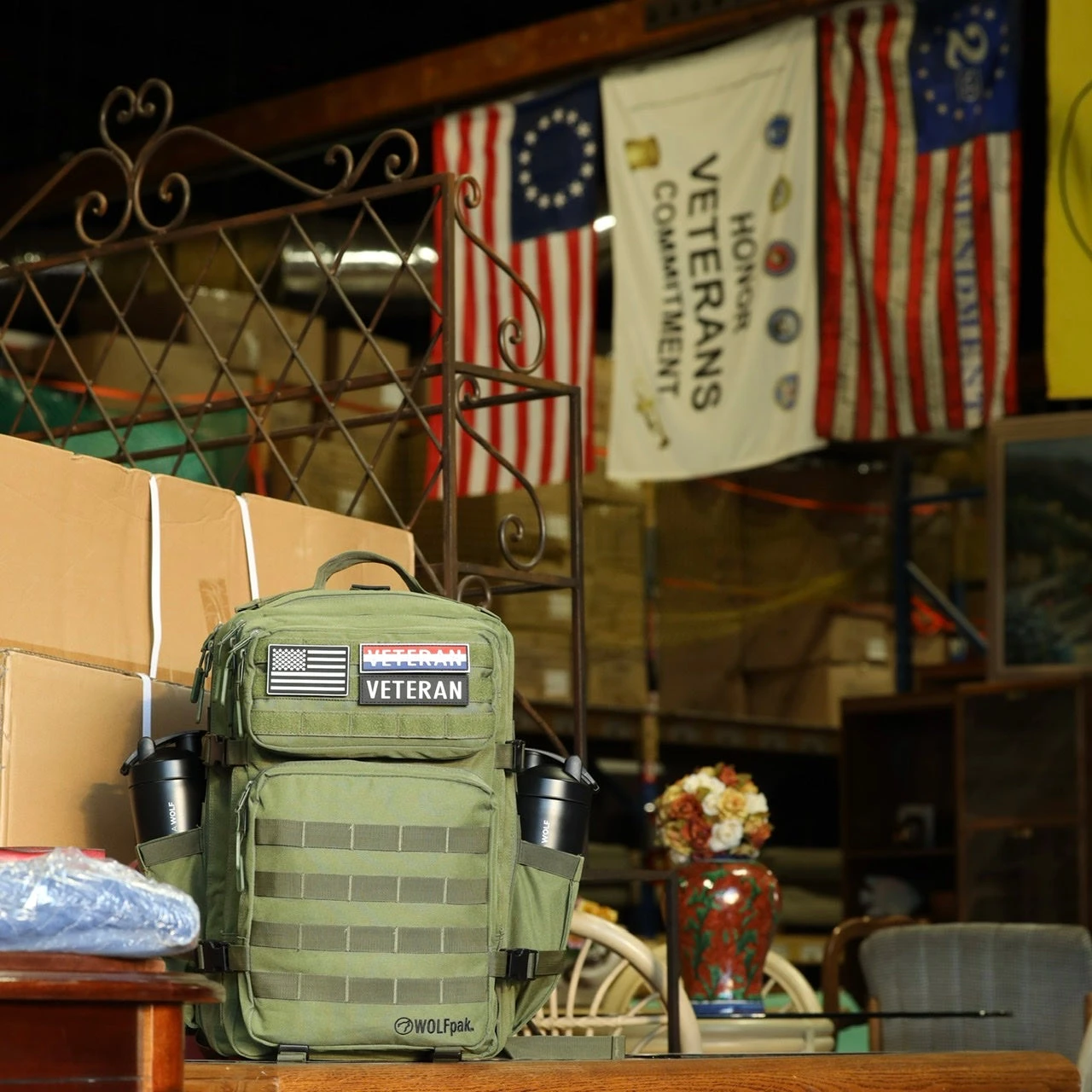 45L Backpack OD Green Veteran Edition 7 45L Backpack OD Green Veteran Edition - Image 5