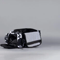 20L Mini Duffle Bag Black White Cow -Urban Carry Store 4F289DC9 DBD8 4C2F A0F5 9C9107BD7172
