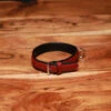 Luxury Dog Collar Burgundy Red & Black -Urban Carry Store 51FCBE72 7C3E 4898 9075 0700D83AB1F3