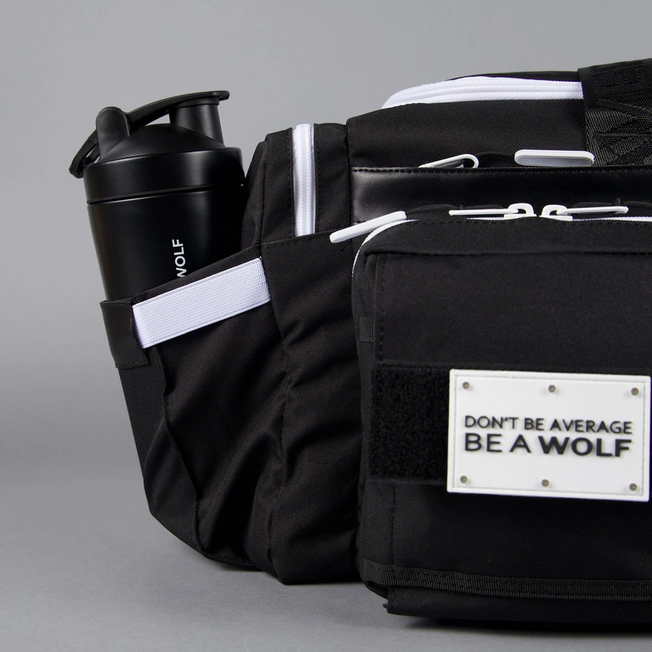 40L Ultimate Duffle Bag Alpha Black White Accents 19 40L Ultimate Duffle Bag Alpha Black White Accents - Image 17