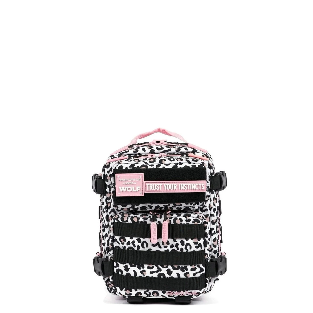 9L Backpack Mini Leopard Pink Zip 4 9L Backpack Mini Leopard Pink Zip - Image 2