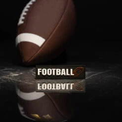 Football Velcro Patch