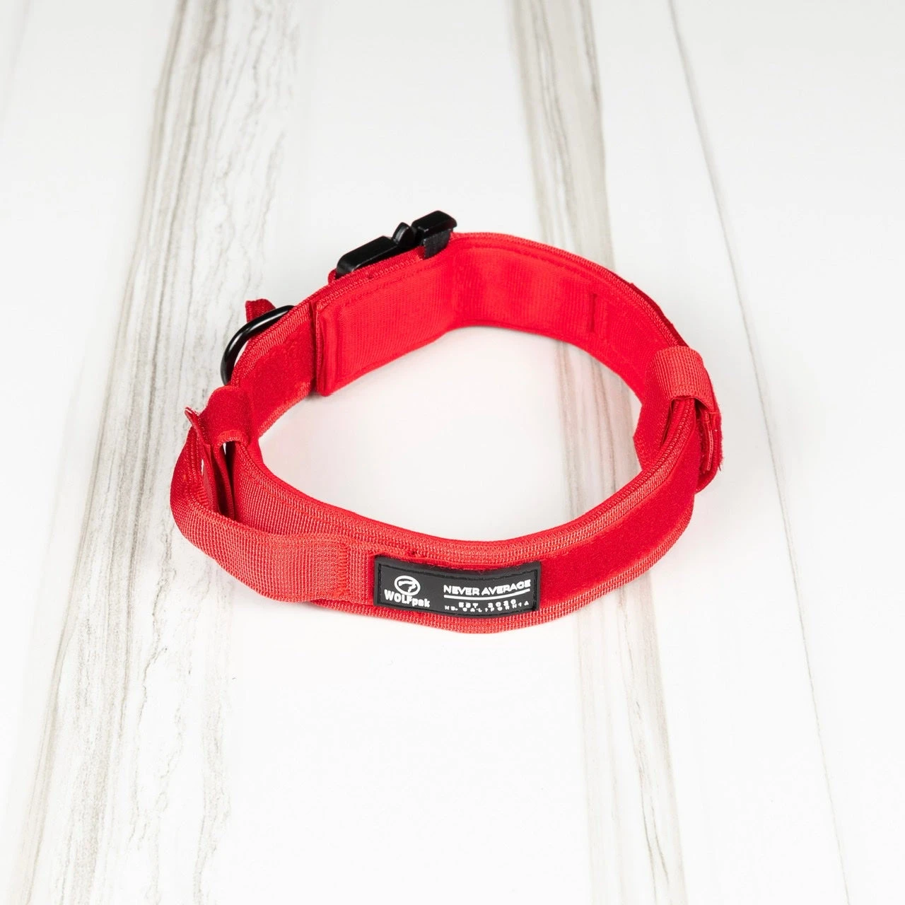 Tactical Nylon Dog Collar Elite Red 12 Tactical Nylon Dog Collar Elite Red - Image 10