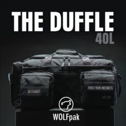 40L Ultimate Duffle Bag Alpha Black -Urban Carry Store 8742C9EA B13F 4872 AEAD 7E0068CB88B7