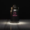 64oz Flask Black Pink Letters
