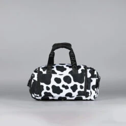 20L Mini Duffle Bag Black White Cow -Urban Carry Store 99F66116 81DF 4D1B B1D8 5A18781FE26A