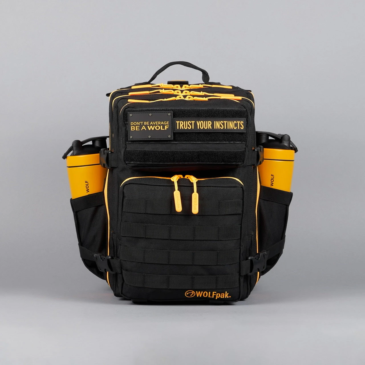 25L Backpack Black Neon Orange 5 25L Backpack Black Neon Orange - Image 3