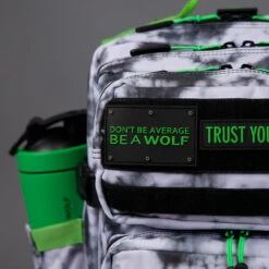 35L Backpack Timber Wolf Graffiti Green -Urban Carry Store B5A05452 1724 43AB 8400 1F25DC1BE4B6