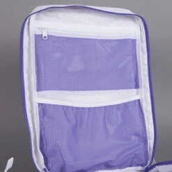 35L Backpack White With Purple Accents -Urban Carry Store C909FBEC 4A11 4834 B137 1233B1235926