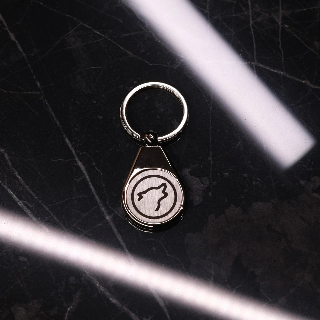 Wolf Head Key Chain 3 Wolf Head Key Chain