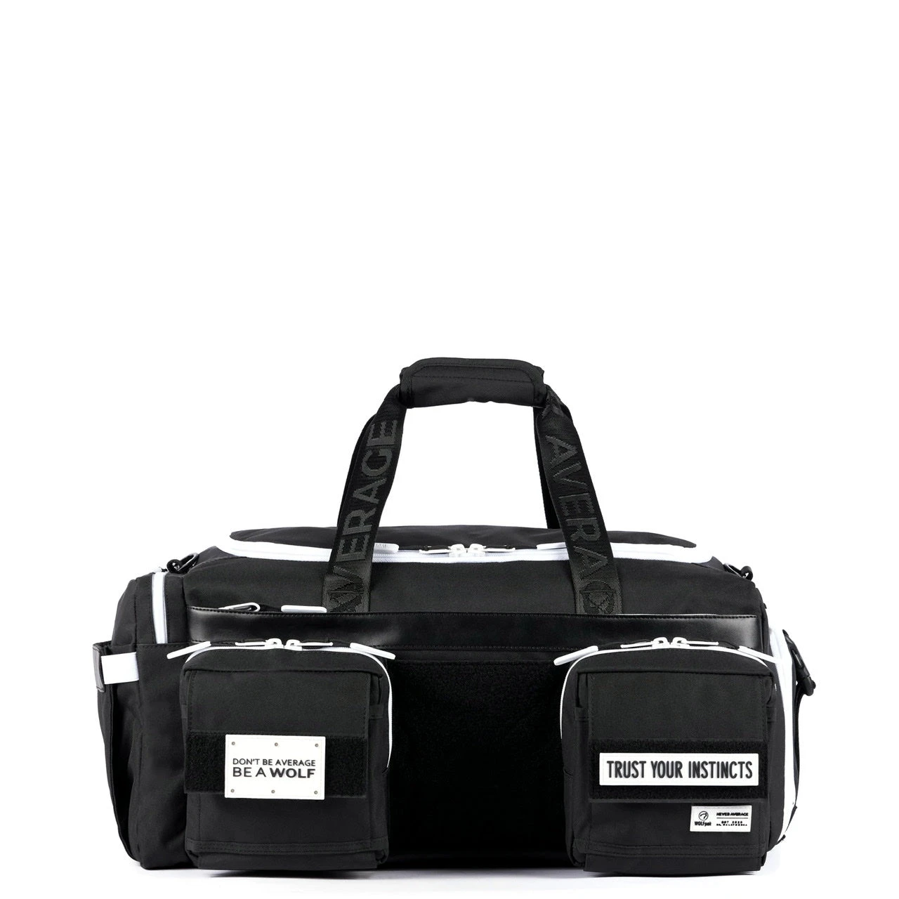 40L Ultimate Duffle Bag Alpha Black White Accents 4 40L Ultimate Duffle Bag Alpha Black White Accents - Image 2