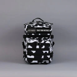 25L Backpack Black White Cow -Urban Carry Store D6AF68E3 8664 459C 9ADC C7F235BC621E