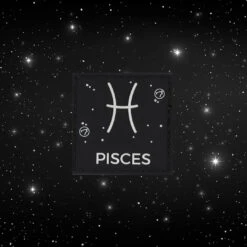 Zodiac Sign Pisces Patch