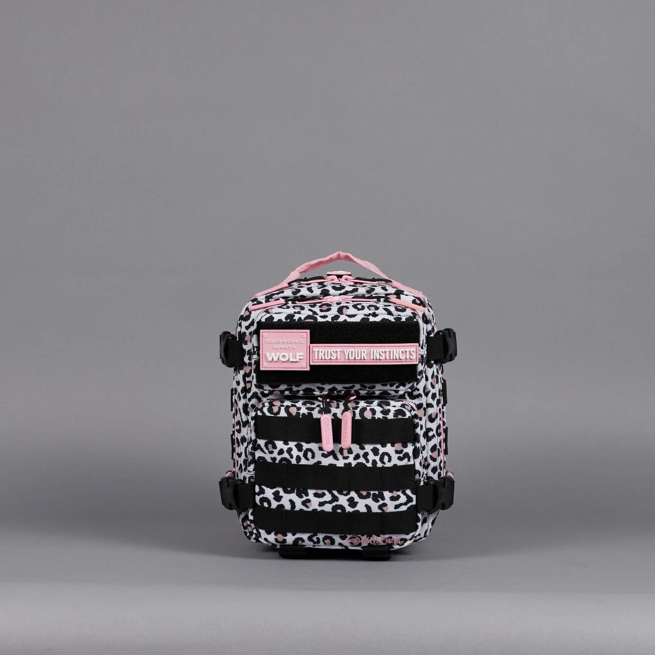 9L Backpack Mini Leopard Pink Zip 9 9L Backpack Mini Leopard Pink Zip - Image 7
