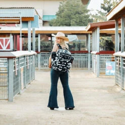 35L Backpack Black White Cow -Urban Carry Store E0FB24F8 3D3C 488E 8B87 FB2CE1BF4012