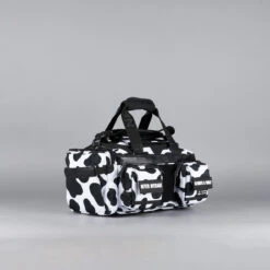 20L Mini Duffle Bag Black White Cow -Urban Carry Store ECA96D3D 1D13 4885 8A35 25A11AAD7E3F