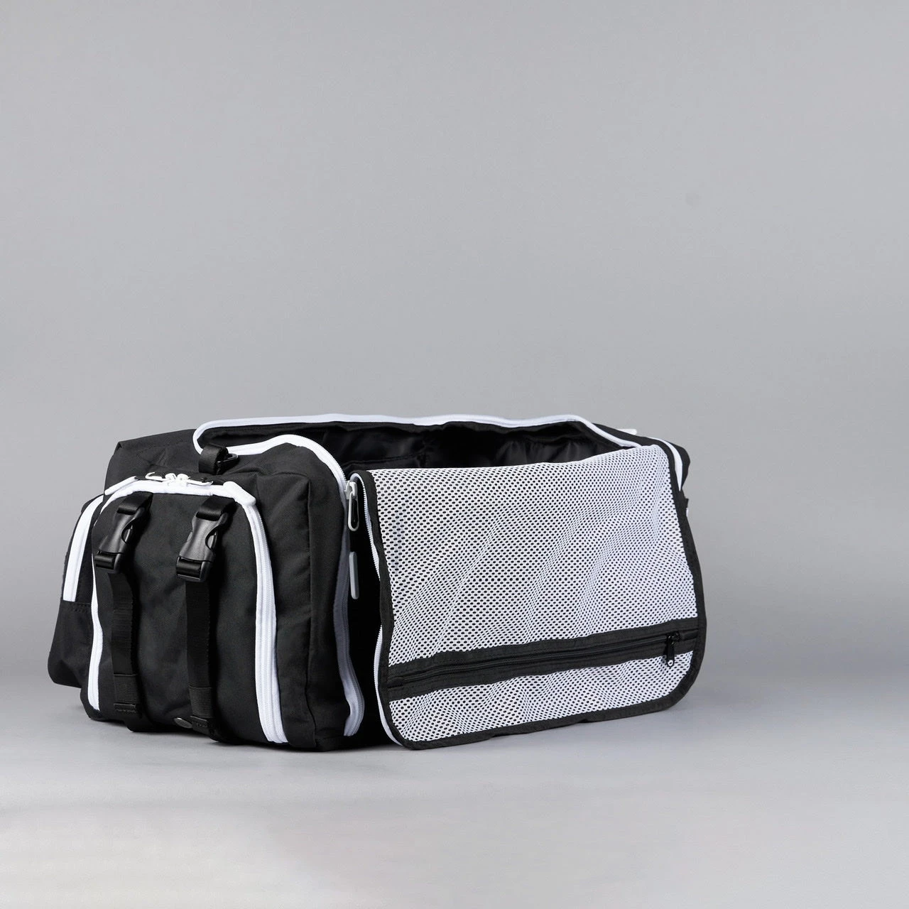 40L Ultimate Duffle Bag Alpha Black White Accents 17 40L Ultimate Duffle Bag Alpha Black White Accents - Image 15