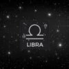 Zodiac Sign Libra Patch