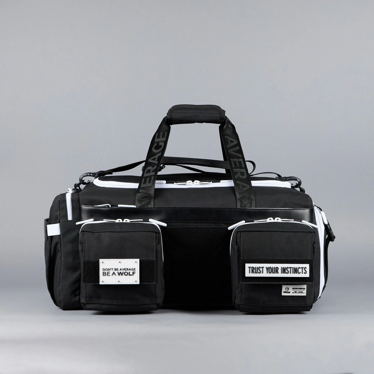 40L Ultimate Duffle Bag Alpha Black White Accents 11 40L Ultimate Duffle Bag Alpha Black White Accents - Image 9