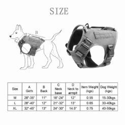 Elite Red Tactical Dog Vest Harness -Urban Carry Store IMG 3713 0d9e565e a5a4 4e40 9640 f293e60dd5ec 1