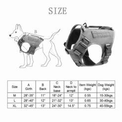 Khaki Tactical Dog Vest Harness -Urban Carry Store IMG 3713 0d9e565e a5a4 4e40 9640 f293e60dd5ec
