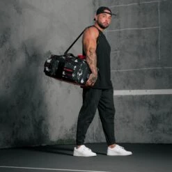 40L Ultimate Duffle Bag Black Lightning Immortal Red 25 40L Ultimate Duffle Bag Black Lightning Immortal Red -Urban Carry Store a7r00102 enhanced nr