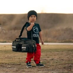 20L Mini Duffle Bag Alpha Black -Urban Carry Store a7r02139 enhanced nr