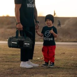 20L Mini Duffle Bag Alpha Black -Urban Carry Store a7r02195 enhanced nr