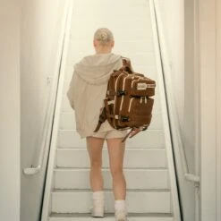 25L Backpack Mocha Brown -Urban Carry Store a7r05568