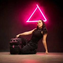 25L Backpack Black Neon Pink -Urban Carry Store image 448d9f47 c7b0 4dd2 a77c 4291ae3ba9b6