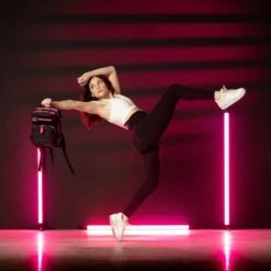 9L Backpack Mini Black Neon Pink -Urban Carry Store image 8223dab8 a975 4ee3 8f2f 987b4459fca8