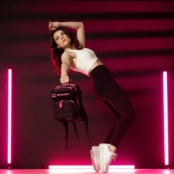 9L Backpack Mini Black Neon Pink -Urban Carry Store image 8d3d417c b9cd 4ff5 9d99 11457fa97510