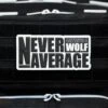 Jumbo Patch Never Average Always A WOLF -Urban Carry Store image 90f5a7eb 9c0e 40b4 93d4 c7d3b026320b